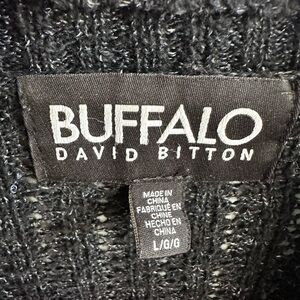 Buffalo David Bitton Black Sweater